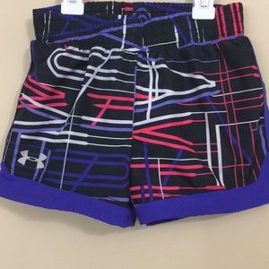 ♦️NWT Under Armour running shorts, girls Sz 5